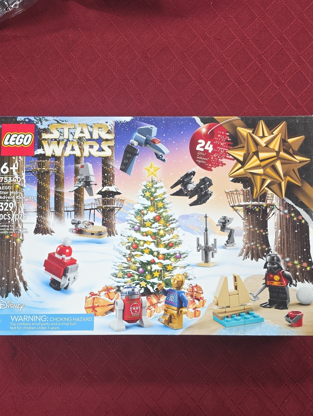 LEGO Star Wars Advent Calendar - Red, White, Gold, Blue, Green 75340
